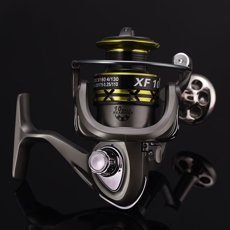 AQST 高品質(zhì) XF1000-6000 金屬線(xiàn)軸卷線(xiàn)器、旋轉(zhuǎn)釣魚(yú)卷線(xiàn)器